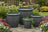 Grey Fibre Egg-Shaped Plant Pot — Different Sizes | Buy in Dubai