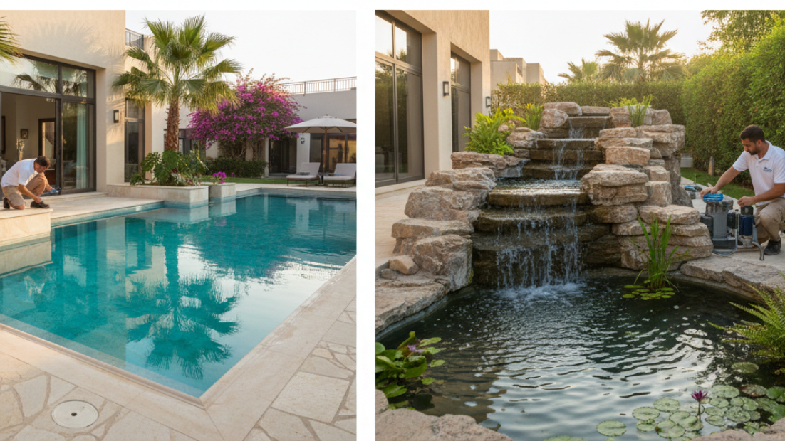 Pool & Water Feature Maintenance in Dubai